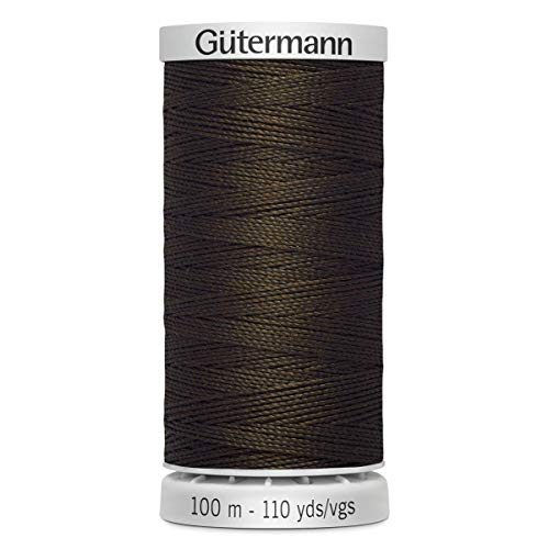 Guetermann extra starkes Garn, 100 m x 1 Rolle, braun, GUT_724033_0406-1 von Gütermann