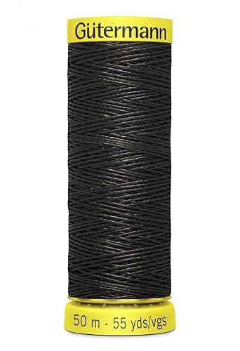 Gütermann gewachst Extra Stark Leinen Nähgarn 50 m schwarz 7202 – Pro Spule + Gratis Minerva Crafts Craft Guide Gütermann gewachst Extra Stark Leinen Nähgarn 50 m schwarz 7202 – Pro Spule + Gratis Minerva Crafts Craft Guide von Gütermann