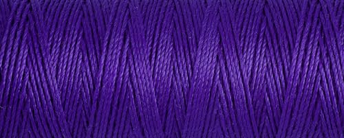 Gutermann 723878-810-1 Indigo R753 Nr. 40 Seidengarn, 30 m x 1 Rolle, Violett von Gütermann