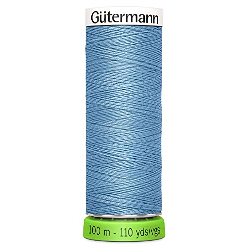 Gutermann Recyceltes Polyester-Faden, 10 m, Copen Blue von Gütermann