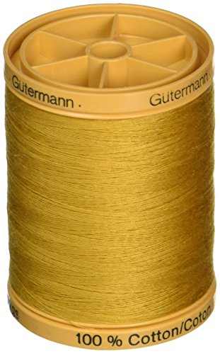 Natural Cotton Thread Solids 876yd-Gold von Gütermann
