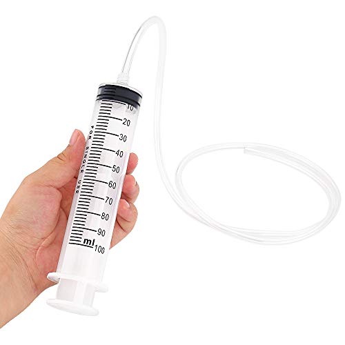 Gufastoe 2pcs 100ml Große Kunststoff-Spritze für Industrielle Nutzung, Wissenschaftliche Laborexperimente von Gufastoe