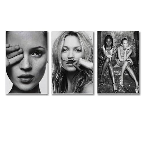 Gufatoo Kate Poster, Moos, Musik, Vintage-Poster, Wandkunst, Leinwandposter, Raumdekor, 20 x 30 cm, 3 Stück, 63fa3c28-2b40-467a-b0df-ab2972d168e1 68768 40, 3 Stück von Gufatoo