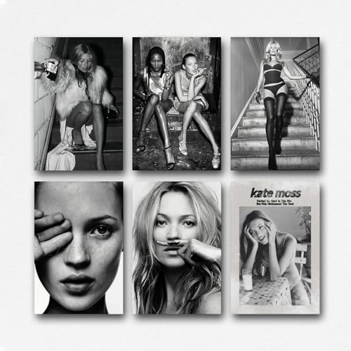 Gufatoo Kate Poster, Moos-Modell, Vintage-Cover-Musikposter für Zimmer, ästhetische Leinwand, Wandkunst, Schlafzimmerdekoration, 20 x 30 cm von Gufatoo
