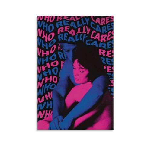 Gufatoo Poster mit TV-Mädchen, Rockband, Vintage-Cover, Musikposter für Zimmer, ästhetische Leinwand, Wandkunst, Schlafzimmerdekoration, 30 x 45 cm von Gufatoo