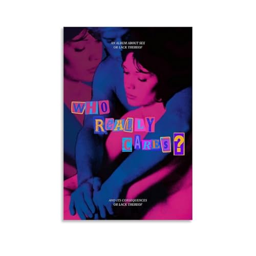 TV-Poster, Mädchen, Rockband, Musikalbum, Cover, Musikposter für Zimmer, ästhetische Leinwand, Wandkunst, Schlafzimmerdekoration, 40 x 60 cm von Gufatoo