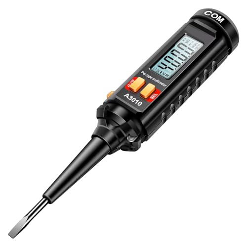 Digitales Multimeter, Stifttyp, HD-Display mit Hintergrundbeleuchtung, Taschen-Smart-Voltmeter, Kapazitätsdiode Ohm Hz Berührungsloser Spannungsprüfer für die Elektronische Wartung Digitales Multimeter, Stifttyp, HD-Display mit Hintergrundbeleuchtung, Taschen-Smart-Voltmeter, Kapazitätsdiode Ohm Hz Berührungsloser Spannungsprüfer für die Elektronische Wartung von Gugxiom