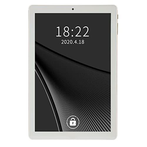 Gugxiom 11 Tablet 10 Zoll IPS HD-Bildschirm 3 GB 64 GB 8-Core-Prozessor-Tablet mit 3G-Netzwerk 5G WiFi (Gold) von Gugxiom