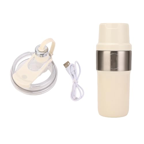 Gugxiom 400ml Tragbarer Mixer, Tragbarer Mixers Smoothie Maker, Saftbereiter mit Doppeltem Deckel Design, Mixer in Persönlicher Größe für Smoothies, Proteinshakes und Gefrorenes Obst Gugxiom 400ml Tragbarer Mixer, Tragbarer Mixers Smoothie Maker, Saftbereiter mit Doppeltem Deckel Design, Mixer in Persönlicher Größe für Smoothies, Proteinshakes und Gefrorenes Obst von Gugxiom