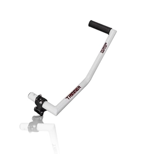 Gugxiom Ergonomischer Rasentrimmer-Griff, Unkrautfresser-Griffverlängerung mit Halterungsclip, Rasentrimmer-Griff aus Aluminium, für Rasenpflege, Landschaftsbau von Gugxiom