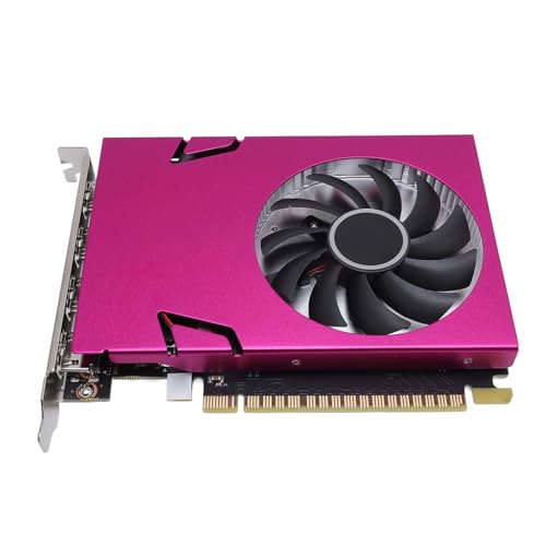 Gugxiom Grafikkarte, 2 GB DDR3 -GPU, 993 MHz -Kern, 1600 MHz -Speicher mit 4 HDMI -Anschlüssen für W7 W10, Multi -Screen- und 4K -Unterstützung Gugxiom Grafikkarte, 2 GB DDR3 -GPU, 993 MHz -Kern, 1600 MHz -Speicher mit 4 HDMI -Anschlüssen für W7 W10, Multi -Screen- und 4K -Unterstützung von Gugxiom