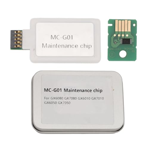 Gugxiom MC G01 Wartungstink Container Chip Resetter, Kompatibel mit den Druckern der Maxify -GX -Serie und Setzt Chips Mühelos mit Blauem Licht Indikator, Premium -Materialien für den von Gugxiom