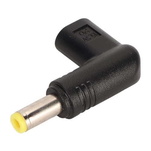 Gugxiom Typ-C-Buchse auf 5,5 X 2,5 Mm DC-Adapter, 100 W PD-Schnelllade-auf-DC-Netzteil für Laptop mit Effizientem Laden, Umfassender Kompatibilität und Leichtem Design von Gugxiom