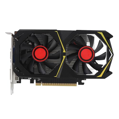 PC Graphics Card 4GB GDDR5 128bit, GPU Gaming GPU mit Leiser Doppelfan, DVI -VGA -Schnittstelle für W 10 11 7 8, Linux -Kompatibilität PC Graphics Card 4GB GDDR5 128bit, GPU Gaming GPU mit Leiser Doppelfan, DVI -VGA -Schnittstelle für W 10 11 7 8, Linux -Kompatibilität von Gugxiom