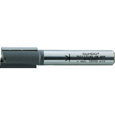 HW-Nutfräser Schaft-ø8mm D16 l20 L70 von Guhdo