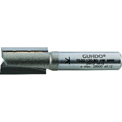 HW-Nutfräser Schaft-ø8mm D16 l25 L57 Z2 von Guhdo