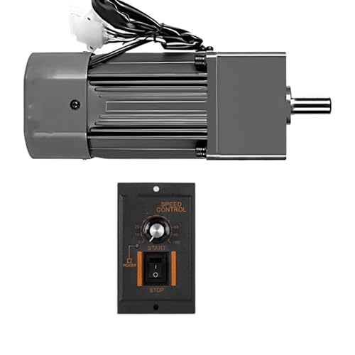 Getriebemotor 200W Induktionsmotor 6IK200RGN-CF Geschwindigkeit einstellbar 220V Einphasen-Getriebemotor CW CCW Variabler(500K 2.5RPM) von GuidNaurys