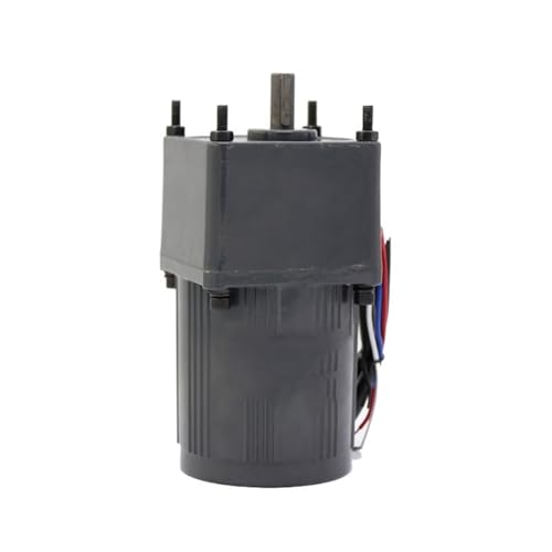Getriebemotor 40-W-Getriebemotor mit konstanter Geschwindigkeit und Kapazität, 220 V AC, einphasiger AC-Getriebemotor mit fester Geschwindigkeit und Umkehrfunktion Variabler(100RPM) von GuidNaurys