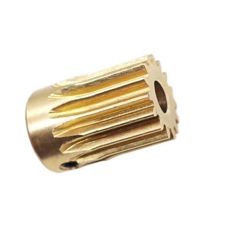 GuidNaurys 0,5 M 22T 12mm Lange Halbe Zähne Getriebe 0,5 Modul 22 Zähne Zylindrische Stirnrad M3 Schraube Getriebe(4MM BORE) von GuidNaurys