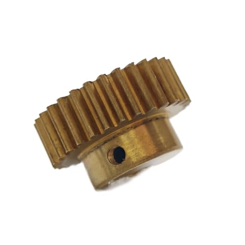 GuidNaurys 0,5 M 54T Kupfer Stirnrad 54 Zähne 0,5 Modul Gerade Zähne Stirnrad 15mm 20mm Schritt Gerade Zähne Ritzel Getriebe(Step 15mm bore 5mm) von GuidNaurys