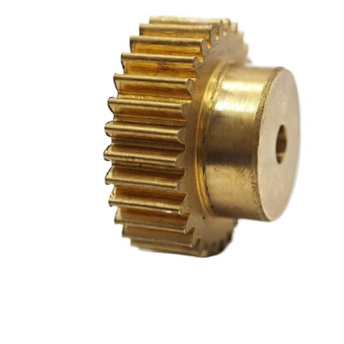 GuidNaurys 1 Stück 0,5 M 37T 38T Messing-Stirnrad mit Schritt 0,5 Modul 37 Zähne 38 Zähne Zylinderrad M3 Schraube Getriebe(38 Teeth 3.17mm bore) von GuidNaurys
