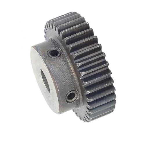 GuidNaurys 1 Stück 0,5 M 59 Zähne Zylinderrad aus Kohlenstoffstahl, 0,5 Modul, 59 Zähne, Stirnrad mit Schritt 3 mm 4 mm 5 mm 6 mm 6,35 mm 8 mm 10 mm Lochritzel Getriebe(10mm bore) von GuidNaurys