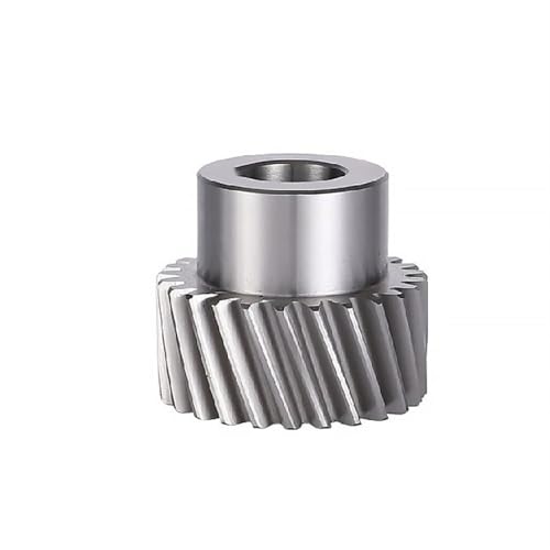 GuidNaurys 1 Stück 0,5 Modul 30 Zähne Kupfer Schrägverzahnung Stirnrad mit Schritt 5 mm Bohrung 0,5 M 30T Spiral Zylinderrad M3 Schraube Getriebe von GuidNaurys