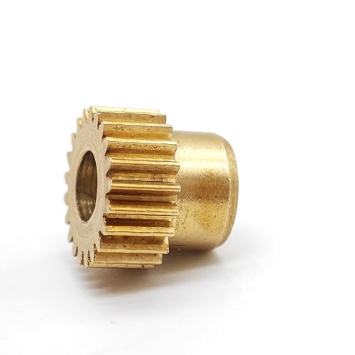 GuidNaurys 1 Stück Messing 0,5 M 35T 36T Zylinderrad mit Schritt 35 Zähne 36 Zähne Gerades Stirnrad 0,5 Modul Motorritzel Getriebe(35 Teeth 7mm bore) von GuidNaurys