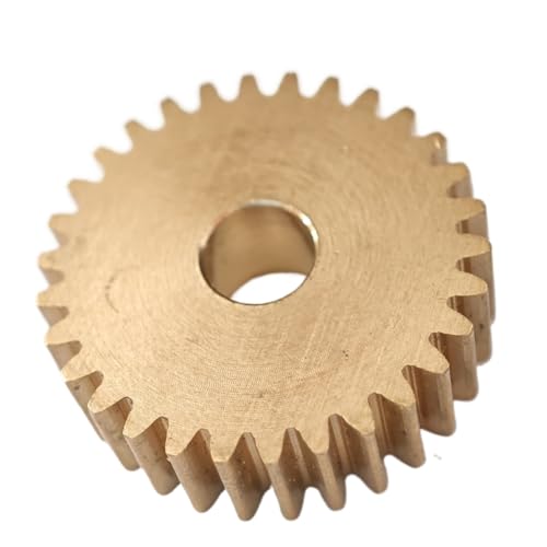 GuidNaurys 1 stücke 0,5 Modul 100 Zähne Flache Stirnradgetriebe 51mm Durchmesser 5mm Dicke 0,5 M 100 T Gerade Zähne zylindrischen Getriebe Ritzel Getriebe(12.7mm bore) von GuidNaurys