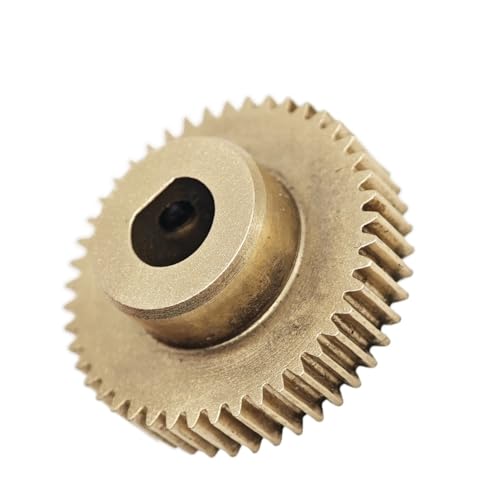 GuidNaurys 1 stücke 0,5 Modul 25 Zähne Stirnradgetriebe 13,5mm Durchmesser 5mm Zähne Dicke Kupfer 0,5 M 25 T Schritt zylindrischen Getriebe Ritzel Getriebe(6x5.5mm D bore) von GuidNaurys