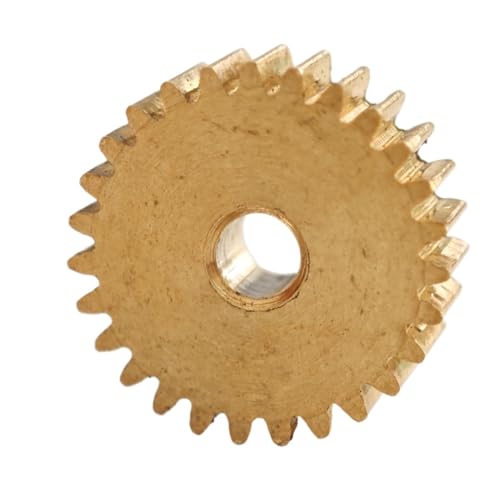 GuidNaurys 1 stücke 0,7 Modul Kupfer Stirnradgetriebe 3mm 3,17mm 4mm 5mm 6mm Loch 0,7 M 15T 16T Gerade Zähne Zylindrischen Getriebe Getriebe(16 teeth 3.17mm bore) von GuidNaurys
