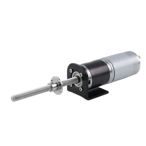 GuidNaurys 1 stücke 36mm Durchmesser Planetengetriebe Getriebemotor Mit Halterung 12V DC Drehzahlreduzierungsmotor 50mm Lange M8 Gewindeschraube Bühne Montage(1540RPM) von GuidNaurys