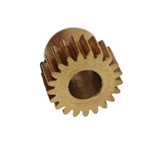 GuidNaurys 1 stücke Kupfer Gerade Zähne Ritzel 0,5 Modul 29 Zähne Stirnradgetriebe 0,5 M 29 T Schritt Zylinderrad M3 Schraube Mechanische Ritzel Getriebe(Step 13mm bore 10mm) von GuidNaurys