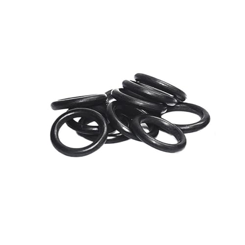 GuidNaurys 10 Stück 2,65 mm Dicke NBR o ring Ölbeständigkeit Dichtungsring Dichtung 18 mm bis 25,8 mm Innendurchmesser Dichtung Unterlegscheibe Wasserdicht Dichtung undicht(ID 21.2mm) von GuidNaurys