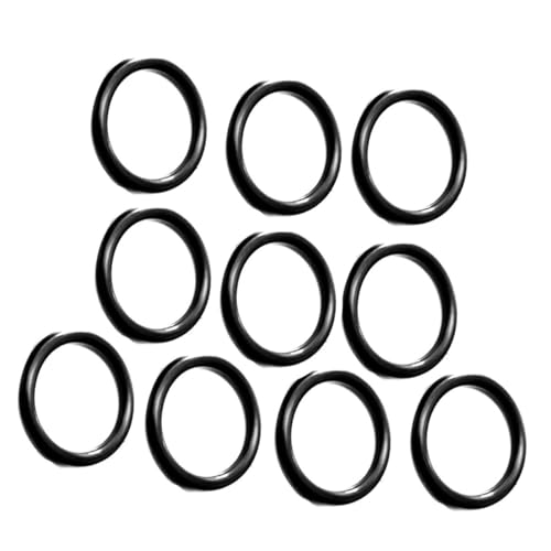 GuidNaurys 10 Stück schwarze NBR-O-Ring-Dichtung 2,0 mm 0,079 Zoll CS 27 mm bis 33,5 mm Innendurchmesser Unterlegscheibe Gummidichtring Dichtung undicht(ID 29mm) von GuidNaurys