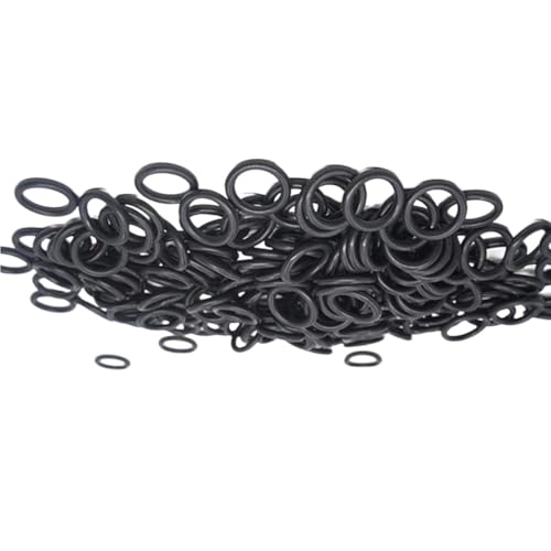 GuidNaurys 100 Stück 1 mm CS Schwarz NBR O-Ring-Dichtung 39 mm 40 mm 43 mm 45 mm 47 mm 48 mm 50 mm Innendurchmesser Dichtungsring Dichtung Gummidichtung Unterlegscheibe Dichtung undicht(ID 42mm) von GuidNaurys