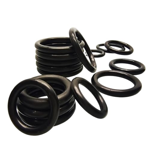 GuidNaurys 100 Stück NBR o ring 2,5 mm Dichtring aus Nitrilkautschuk Mechanische Hydraulikscheibe Hochtemperaturbeständige Dichtung Dichtung undicht(ID 21mm) von GuidNaurys