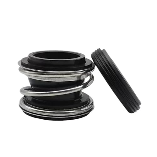 GuidNaurys 109 Gleitringdichtung mit einer Feder, 50 mm bis 110 mm Innendurchmesser, Wellendichtung aus Gummibalg for saubere Wasserpumpen, Rohrleitungspumpen Werkzeugleckage(ID 55mm) von GuidNaurys