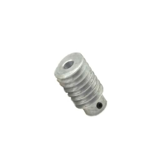 GuidNaurys 2 Module Schneckenstange 45 Stahl 25 mm 35 mm Durchmesser Turbinenschneckengetriebe 10 mm 12 mm Bohrung Schneckenwelle Eingriffswinkel(12mm bore) von GuidNaurys