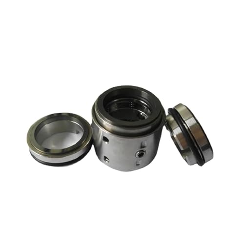 GuidNaurys 202UU Doppelseitige unausgeglichene Gleitringdichtung aus Wolframkarbid mit FKM-Federdichtung for die Wasserpumpenwelle Industrielle Leckage(80mm ID) von GuidNaurys
