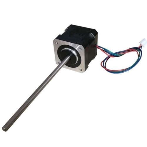 GuidNaurys 42BYGH40 Schrittmotor 5 x 110 mm lange Welle 2 Phasen 4 Drähte 42 x 42 x 40 mm 0,45 NM 1,2 A 1,8 Grad Nema 17 Schrittmotor Bühne Montage von GuidNaurys