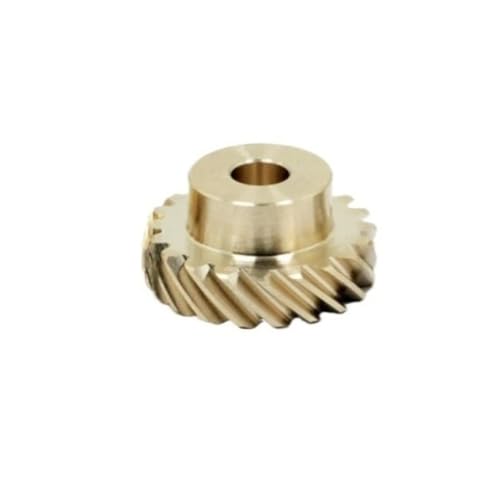 GuidNaurys 45 Grad 1,5 Modul 26 Zähne Schrägverzahnung Messing Linksdrehend 1,5M 26T Schrägverzahnung Kegelrad mit versetzter Welle Eingriffswinkel(50mm step 30mm bore) von GuidNaurys