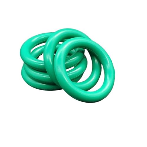 GuidNaurys 5 Stück 3 mm CS Grün FKM o ring Dichtung 3 mm bis 17 mm Innendurchmesser Fluorkautschuk O-Ringe Ölbeständige Dichtscheibe Dichtung undicht(ID 13mm OD 19mm) von GuidNaurys