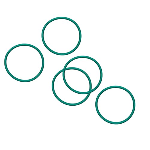 GuidNaurys 5 stücke 3mm Draht Durchmesser FKM O Typ Dichtung Ring Fluorkautschuk Grün Dichtung Dichtung Öl Washer Ring Wärme widerstand Dichtung undicht(ID 47mm OD 53mm) von GuidNaurys