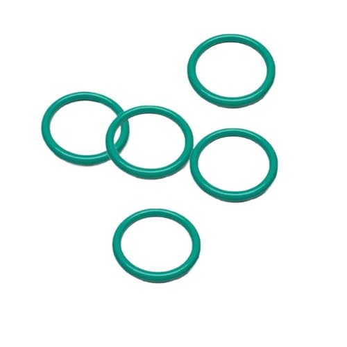 GuidNaurys 5 stücke Grün FKM O Ring Dichtung 2,62mm Draht Durchmesser Mechanische Dichtung Ring Dichtung 2,62mm Fluor Gummi Dichtung ring Washer Dichtung undicht(63.17mm ID) von GuidNaurys