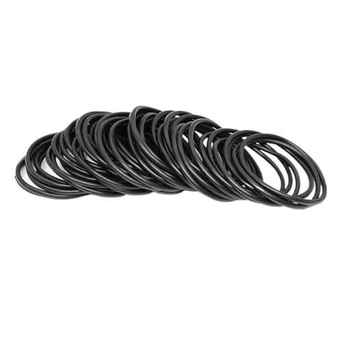 GuidNaurys 50 Stück 3,1 mm Drahtdurchmesser Gummi-O-Ringe NBR Rundring Dichtung 74,8 mm 78,8 mm 91,8 mm 101,8 mm ID Mechanische Unterlegscheiben Dichtung undicht(75.8mm ID) von GuidNaurys