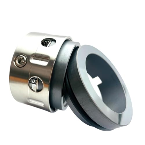 GuidNaurys 58U-25 mm Gleitringdichtung for Industriepumpen, 25 mm ID, FKM-Legierung, unausgeglichene Wellendichtung for saubere Wasserpumpen Industrielle Leckage von GuidNaurys