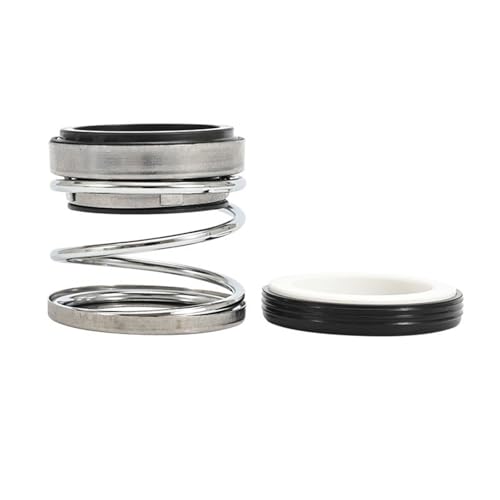 GuidNaurys Gleitringdichtung aus Siliziumkarbid FKM der Serie 108, Einzelspulenfeder, Wellendichtung for Wasserpumpen for Tauchpumpen Wasserleckageschutz(19mm ID) von GuidNaurys
