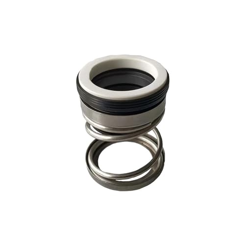 GuidNaurys Mechanische Dichtung der Serie 108 aus Keramikkohlenstoff VMQ mit einer Spule, mechanische Wellendichtung for Wasserpumpen mit Feder Wasserleckageschutz(40mm ID) von GuidNaurys