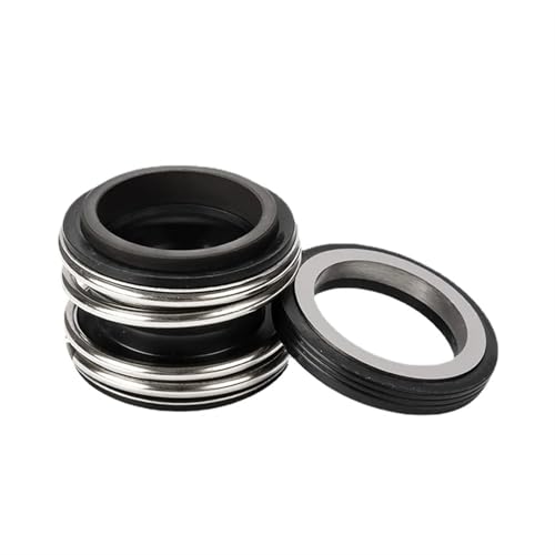 GuidNaurys Mechanische Wellendichtung for Wasserpumpen der Serie FKM 109 mit Einzelfeder, Gummibalgdichtung for Hochtemperatur-Ölpumpen Werkzeugleckage(70mm ID) von GuidNaurys